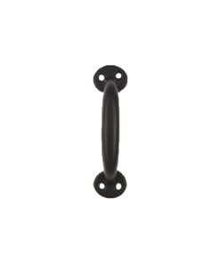 Steel Tubular Handles 150mm with Epoxy Black and Bright Zinc Plated Each