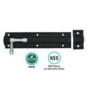 Tower Bolt Bright Zinc and Bright Zinc Plated with Multiple Sizes Each