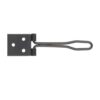 Wire Hasp And Staple Epoxy Black, Bright Zinc Plated and Different Sizes Each