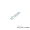 Hybrid Hasp And Staple 100mm Bright Zinc Plated Each
