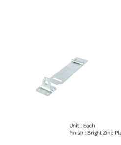 Hybrid Hasp And Staple 100mm Bright Zinc Plated Each