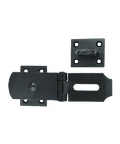 Swivel Locking Bar With Hasp and Staple 200mm with Epoxy Black and Hot Spelter Gal. Finish Pcs