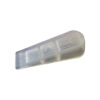 Rubber Door Wedge - Pack Of 2 - Grey and Clear - Pack