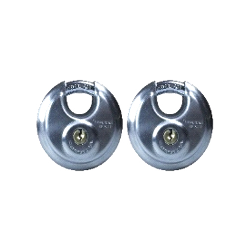 Squire Padlock Defender Twin Pack Dfdc70t 70mm Silver Pack