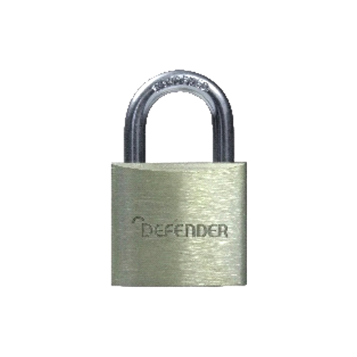 Squire Padlock Defender Dfbp3 30mm Brass Each