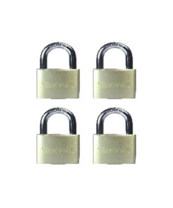 Squire Padlock Defender Quad Pack Dfbp4q 40mm Brass Pack