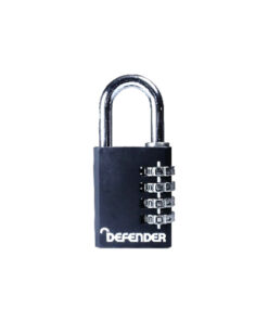 Squire Padlock Defender Diecast Combi Dfcomb140 40mm Black Each