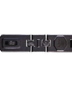 Squire Double Hinged Hasp And Staple Dhh1 200mm Black Each