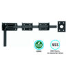 Garage / Drop Handle Bolt C/W Receiver Plate Available in Multiple Sizes and Finish Each