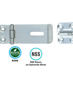 Safety Hasp And Staple - Prepack Available in Multiple Sizes and Finish Each