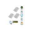 CE Fire Door Pack - 1½ Pair 451 BB / Tubular Latch (76mm)