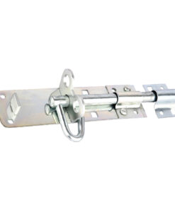 Stainless Steel Heavy Pad Bolt (5/8" Shoot) C/W Fixings - Coast Safe 316 200mm Satin Stainless