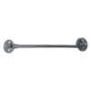 Stainless Steel Cabin Hook C/W Fixings - Coast Safe 316 100mm Satin Stainless