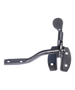 Stainless Steel Auto Gate Catch - Coast Safe 316 Satin Stainless