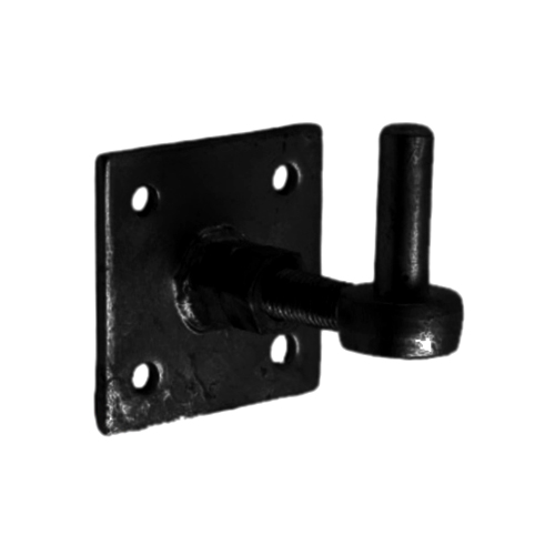 Premium Adjustable Hook On Plate C/W Fixings 100 X 100mm Ebony Black 1 Premium Adjustable Hook On Plate C/W Fixings 100 X 100mm Ebony Black