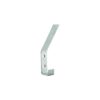 Stainless Steel Strip Pattern Hat And Coat Hook 56mm Satin Stainless Each