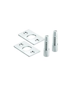 Hinge Bolt - Pack Of 2 - Prepack Bright Zinc Plated Each