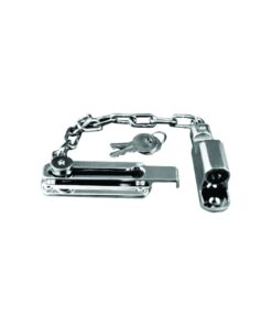 Locking Door Chain Chrome Plated Each