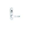 Outside Locking Attachment With Lever Epoxy Silver Each