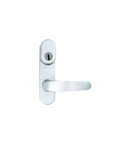 Outside Locking Attachment With Lever Epoxy Silver Each
