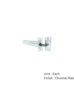 Concealed Door Closer Fire Tested Chrome Plated Each