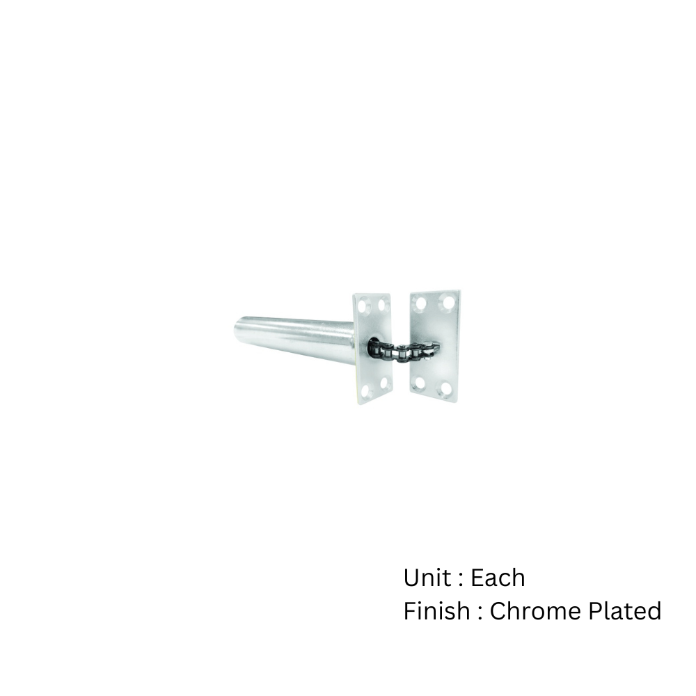Concealed Door Closer Fire Tested Chrome Plated Each