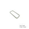 Stainless Steel - Back To Back Pull Handle - Brass Insert Satin Stainless with Different Sizes Pair