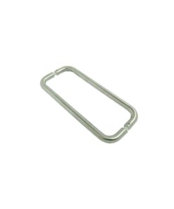 Stainless Steel - Back To Back Pull Handle - Brass Insert Satin Stainless with Different Sizes Pair