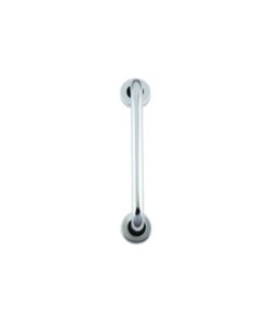Aluminium Round Bar Pull Handle With Concealed Rose Satin Anodised with Different Sizes Each