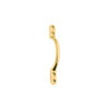 Sash Window Handle - Brass 125mm with Different Finish Each