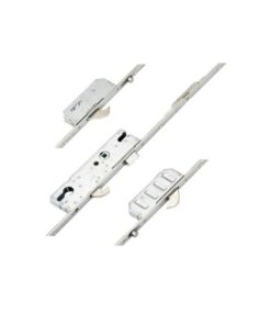 Scorpion Latch 3 Hooks 2 Rollers Split Spindle Multipoint Door Lock - Option 2 (top hook to spindle = 690mm)