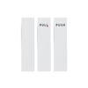 Aluminium Finger Plate - Plain 300 X 76mm Satin Anodised Each