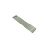 Stainless Steel Finger Plate - Plain - Radius Corners - Push 350 X 75 X 1.5mm Satin Each