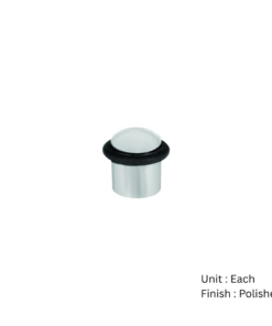 Conical Door Stop - Stainless Steel 19 X 25mm Polished and Satin Finish Each
