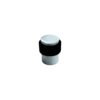 Floor Mounted Stainless Steel Collared Door Stop - Flat 30 X 40mm Satin Each