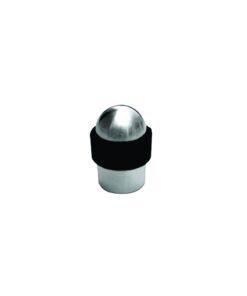 Floor Mounted Stainless Steel Collared Door Stop - Conical 30 X 45mm Satin Each