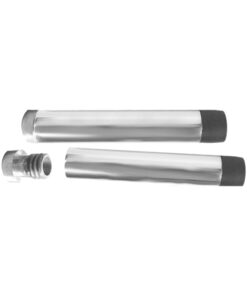 Concealed Fixing Projection Door Stop Pack Of 2 90 X 16mm Polished Chrome Pack