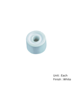 Pvc Door Stop - Pack Of 10 35mm White Pack