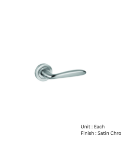 Lincoln Round Rose Latch To En1906 (Part 3) -127mm x 52mm Set - Available in Multiple Finishes
