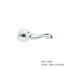 Berkeley Round Rose Latch To En1906 (Part 3) - 117mm x 52mm x10mm Set - Available in Multiple Finishes