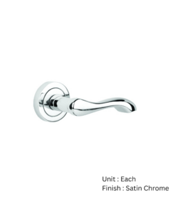 Berkeley Round Rose Latch To En1906 (Part 3) - 117mm x 52mm x10mm Set - Available in Multiple Finishes