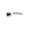 Wallingford Round Rose Latch Other Chrome / Satin Chrome Set