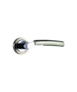 Wallingford Round Rose Latch Other Chrome / Satin Chrome Set