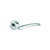 Woodcroft Round Rose Latch Other Chrome / Satin Chrome Set