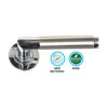 Hedingham Round Rose Latch Other Chrome / Satin Chrome and Matt Black Set
