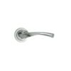 Richmond Round Rose Furniture - Polished Chrome and Satin Chrome Set