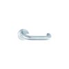 Stainless Steel Round Rose Round Bar Latch Satin Stainless Set