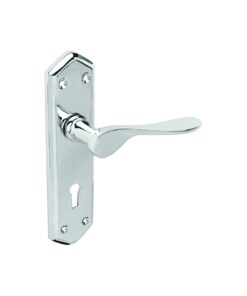 Kenilworth Lever Lock Chrome Plated Pair