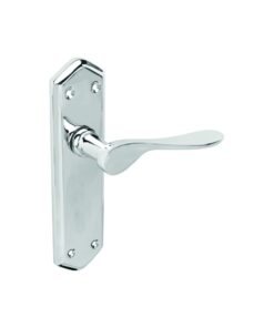 Kenilworth Lever Latch Chrome Plated Pair