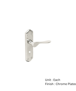 Kenilworth Lever Bathroom Chrome Plated Pair